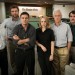 (l to r) Liev Schreiber, Mark Ruffalo, Rachel McAdam, John Slattery, Brian D'Arcy James
(courtesy of Open Road)