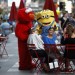 Time Square characters minion elmo