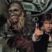 Han Solo and Chewbacca