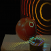 high speed camera image fruittape_composite_color_encodes_time